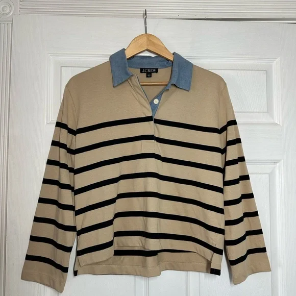 J. Crew rugby polo striped shirt - Picture 3 of 8